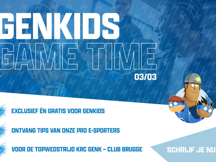 GENKIDS GAME TIME SLOT 7: 13u00-13u20