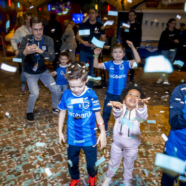 KRC Genk Kids event in Plopsa Indoor Hasselt