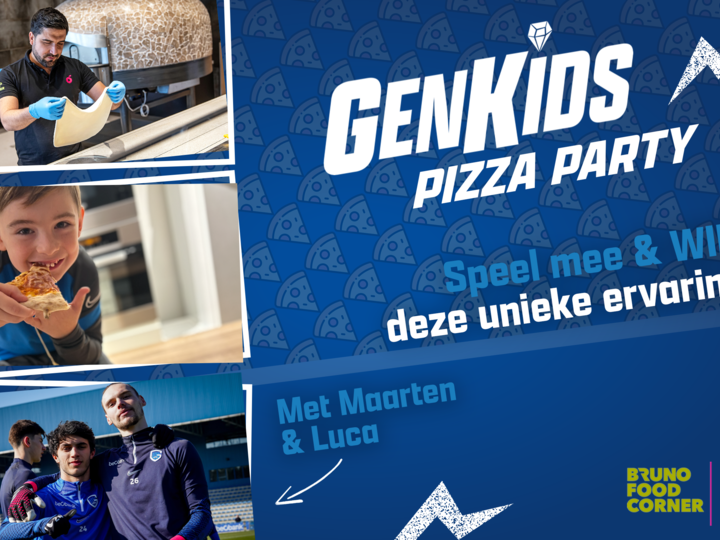 GenKids-Pizza Party bij een Bruno Foodcorner