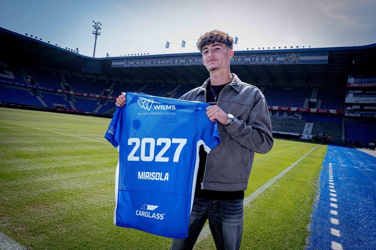 Genks Jeugdproduct Robin Mirisola (17) verlengt contract tot 2027