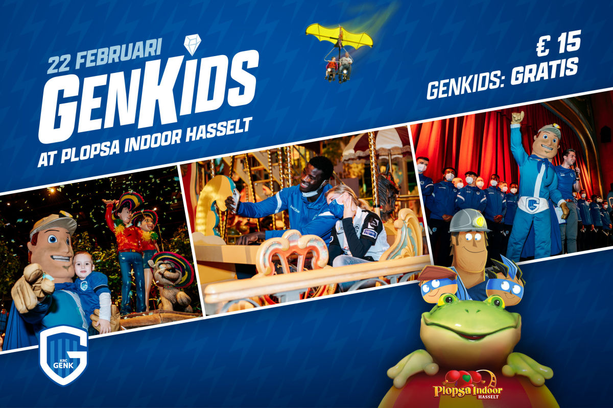 Het is weer zover: GenKids @Plopsa Indoor Hasselt!