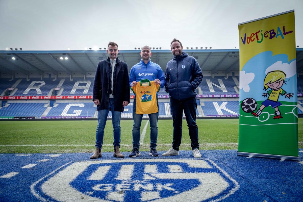 Voetjebal België & KRC Genk samen in zee!