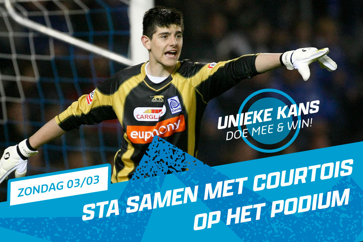 WIN EEN EXCLUSIEVE BELEVING: STA SAMEN MET THIBAUT COURTOIS OP HET PODIUM!